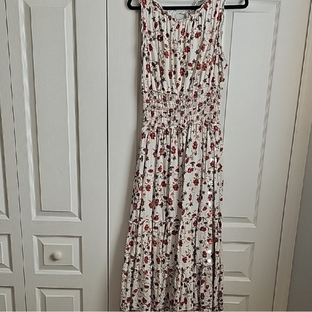 Chic Floral Print Maxi Dress